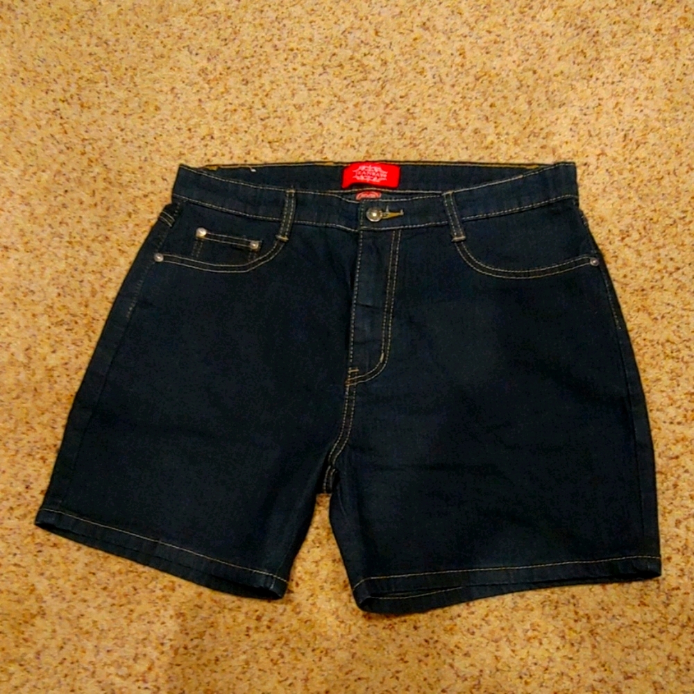 Jeanbay Shorts Dark Blue Size 12